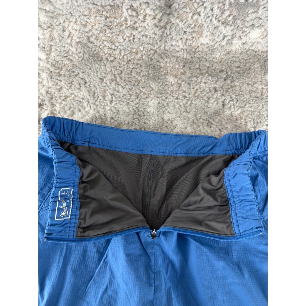Woolrich Size S Minimalist Athleisure Mini Skort Blue Zip Casual - Picture 3 of 9
